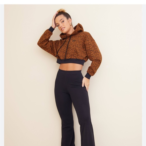 Levi's laundry day hoodie in leopard brown - Picture 3 of 8